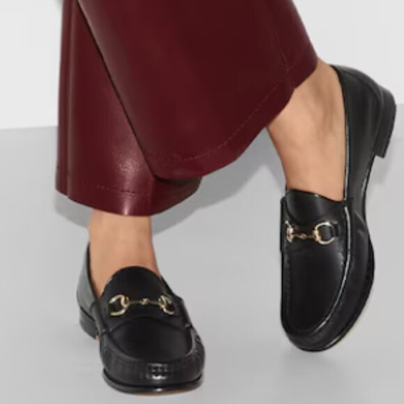 GUCCI HORSEBIT LOAFERS Unisex Leather Brass Luxury Designer Authentic BROWN - Picture 3 of 6